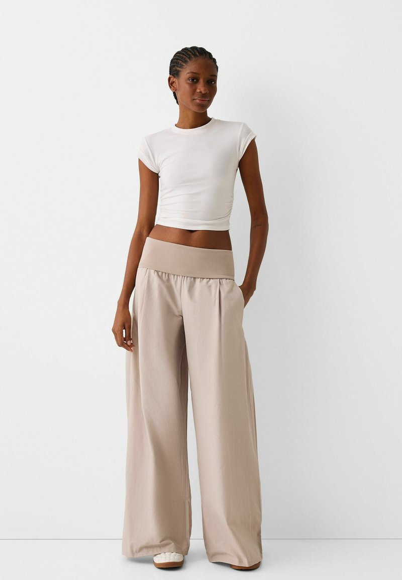 Bershka Broek graniet Bershka Broek graniet