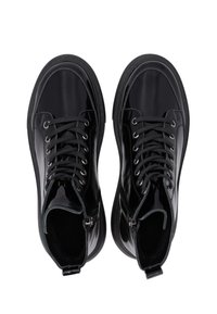 VENEZIA SNEAKERS - Kotníkové boty na platformě - black