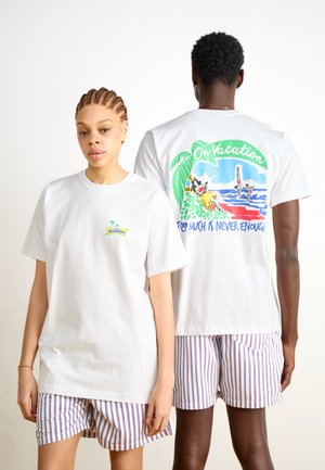 HAWAII UNISEX - Print T-shirt - white