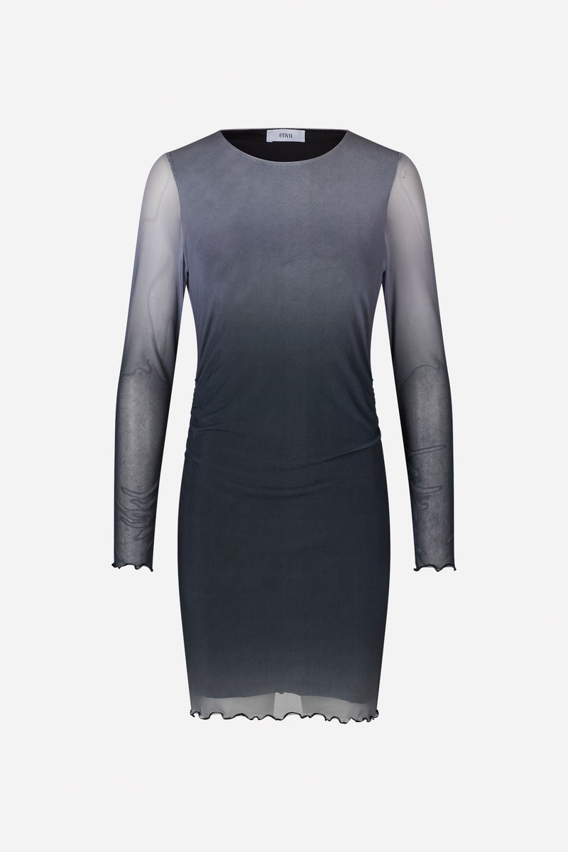 Envii Cocktailjurk grijs