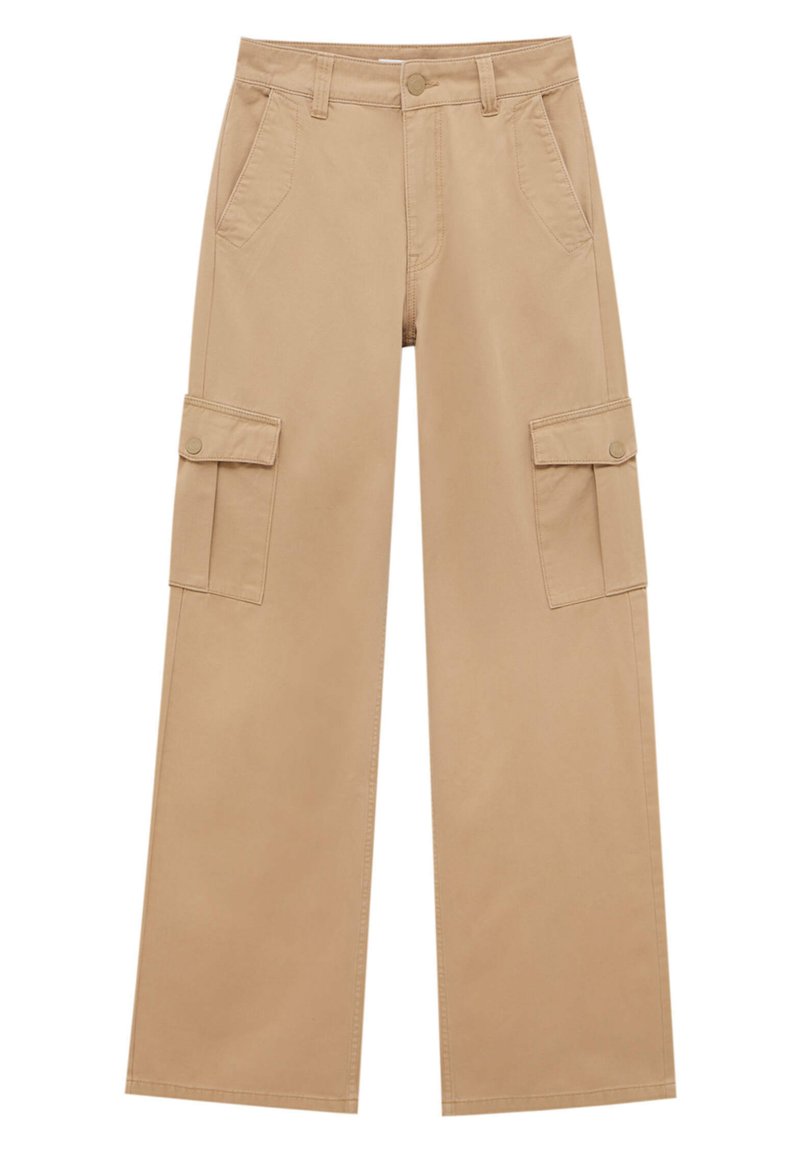 PULL&BEAR Cargobroek beige PULL&BEAR Cargobroek beige