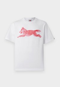 Icecream HALFTONE RUNNING DOG - Print T-shirt - white