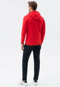 Ombre ZIP-UP  - Sweatjacke - light red