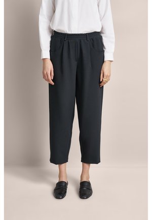 Stoffhose - black