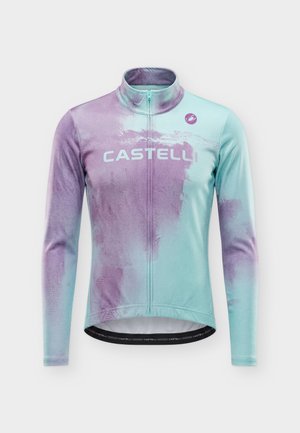 Castelli, THERMAL - Maillot de cycliste - deep purple/pool blue