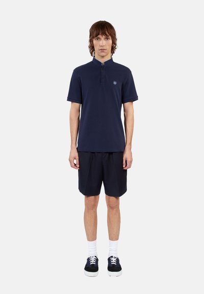 The Kooples Lihtne T-särk - navy  piping navy
