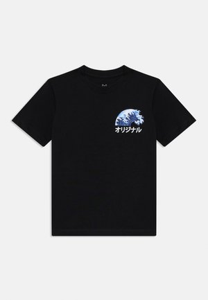 JORFUJI TEE CREW NECK - Majica kratkih rukava s printom - black