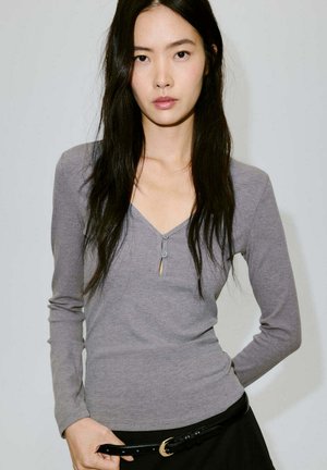 Mango, ADULT - T-shirt à manches longues - grey