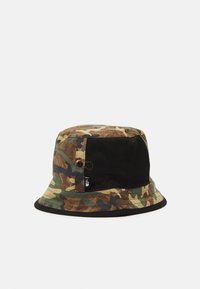 The North Face CLASS V REVERSIBLE BUCKET HAT - Klobouk - kelp tan/black