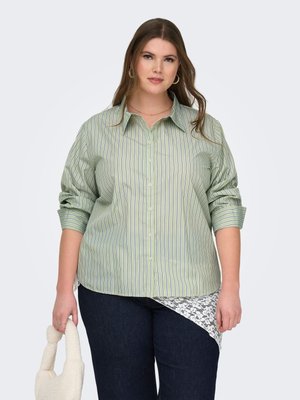 ONLY Carmakoma CAROREGON - Overhemdblouse - celadon green