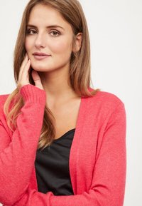 VILA VIRIL LONG CARDIGAN - Kofta - pink