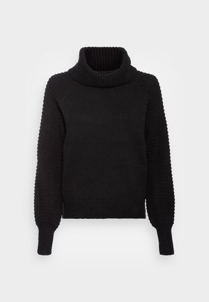 NECK SWEATER - Svetr - black