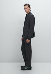 Massimo Dutti CHECK SUIT - Anzughose - dark blue