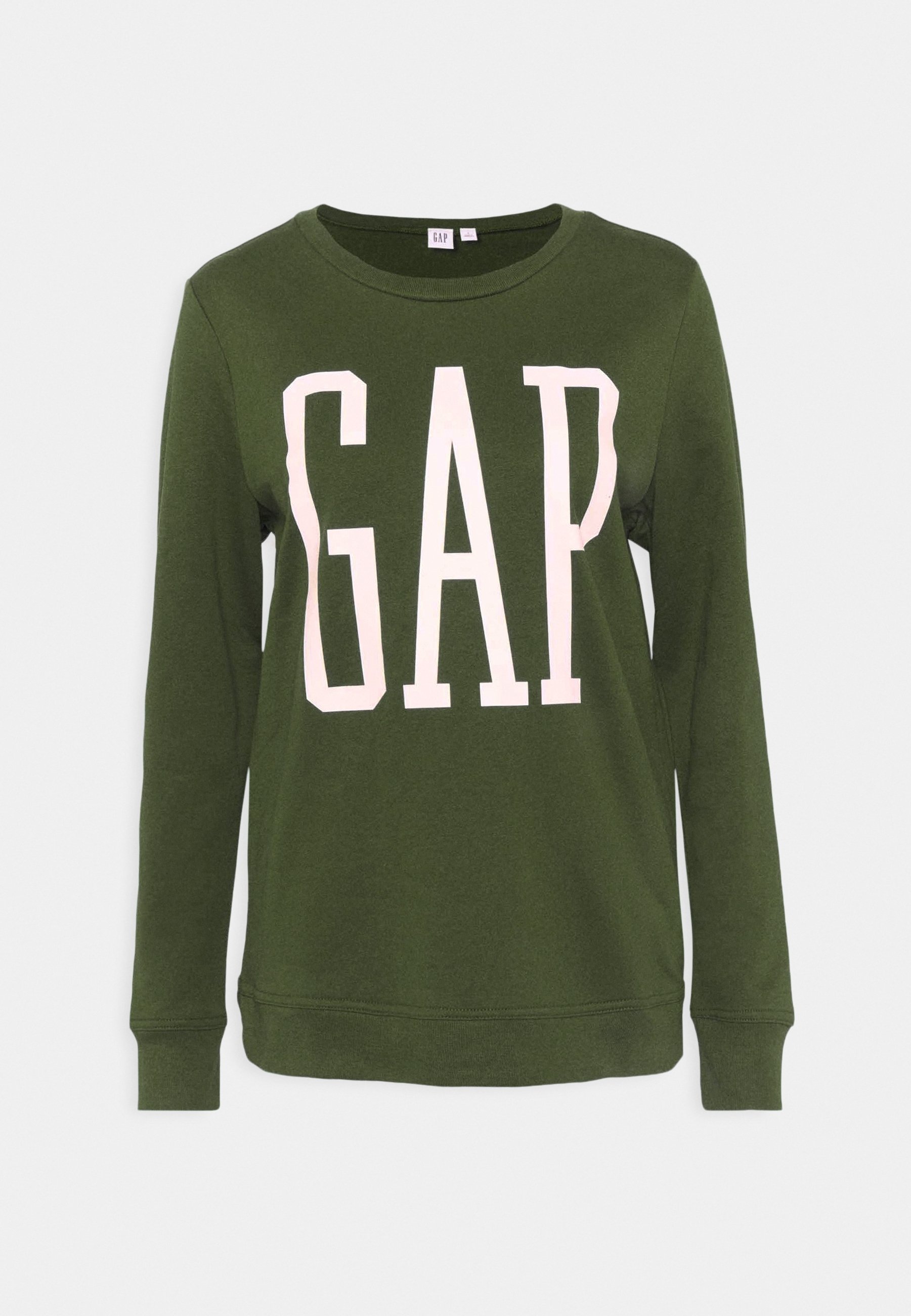 T-shirt Homme Gap Vert Manches Longues Taille L - Coton 100% - Très Bon état