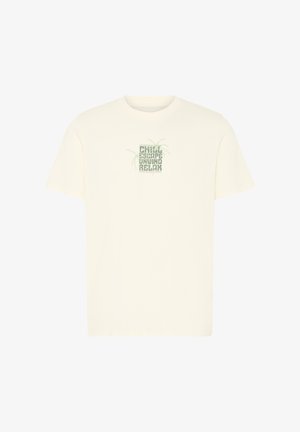 Blend, BHKENNEDY GRAPHIC S/S TEE - Camiseta estampada - vanilla ice