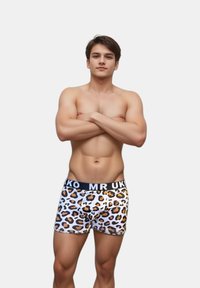 Mr Ukko 2-PACK LEOPARD - Boxer brief - turquoise and pink