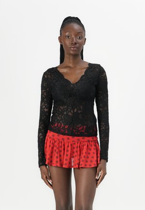 YASLACEY  - T-shirt à manches longues - black