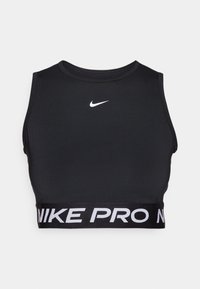 CROP TANK - Top - black/white
