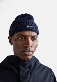 BONNET UNISEX - Kootud müts - dark blue