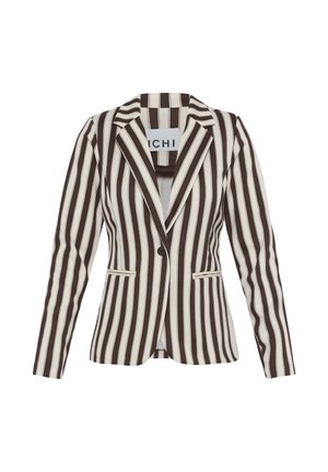 ICHI, IHKATE PRINT BL33 - Blazer - chicory coffee stripe
