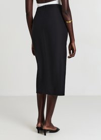 Calliope PORTAFOGLIO CON FIBBIA - Gonna lunga - ultrablack