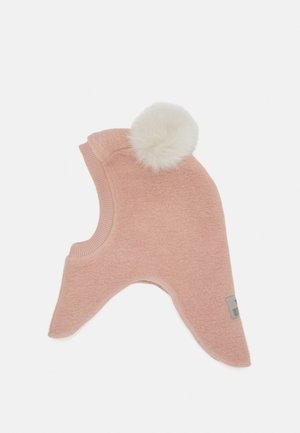 BIG BEAR POMPOMS - Gorro - dusty rosa/light camel