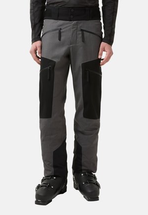 FELTON - Ski pants - grau schwarz