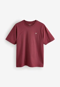 Unselected, berry red grey
