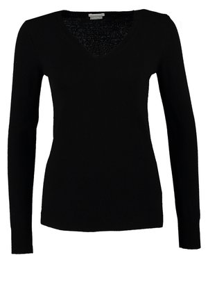 Strickpullover - black