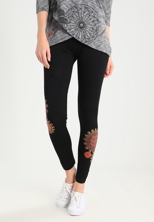 Leggings - Byxor - black