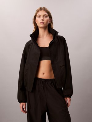CK SPORT WATER REPELLENT JACKET - Vízálló dzseki - black