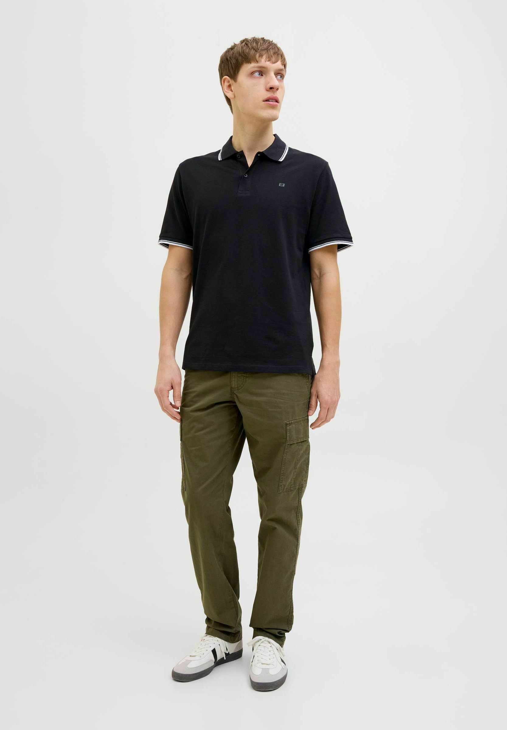 JJ Rebel Polo shirt - black - Zalando.ie