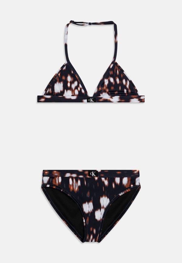 TRIANGLE - Bikini - glitched floral
