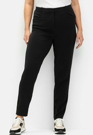 Sheego, Stoffhose - schwarz