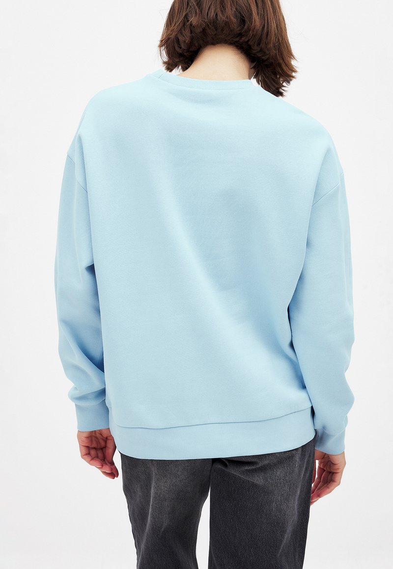 NA-KD Sweatshirt light blue/blue Zalando
