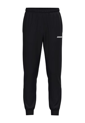 JAKO, GERADE GESCHNITTENE JOGGINGHOSE ELASTISCHER BUND BEQUEM - Tracksuit bottoms - schwarz