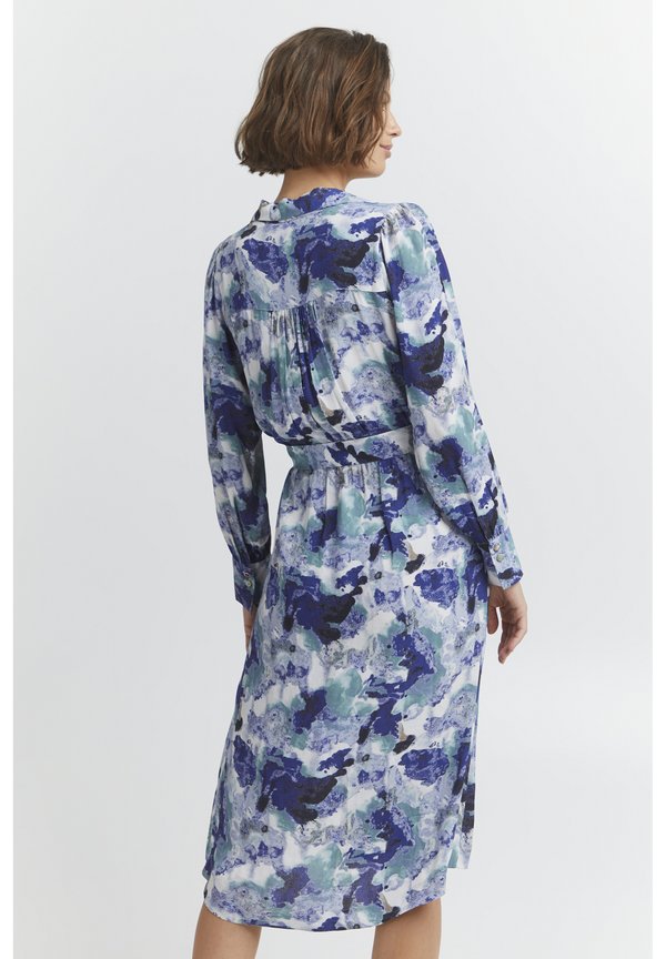 FRDANA - Shirt dress - midnight sail mix2