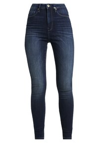 ONLY Tall ONLGOSH HIGHWAIST - Calças de ganga de corte skinny - dark blue denim