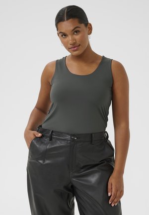 Kaffe Curve ERINA - Top - black oyster