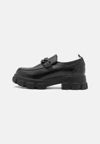 YOURTURN by Zalando - UNISEX - Slippers - black Miniatyrbilde 1