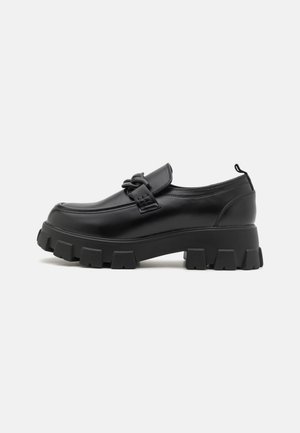 YOURTURN UNISEX - Slippers - black