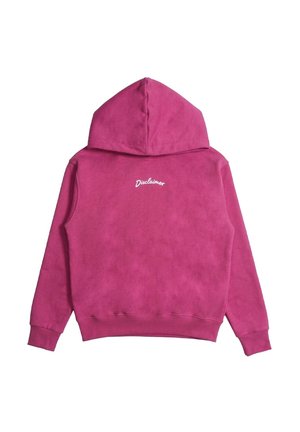 Disclaimer Felpa con cappuccio - fuxia
