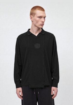 Han Kjøbenhavn, CREST UNISEX - Блуза с дълги ръкави - black