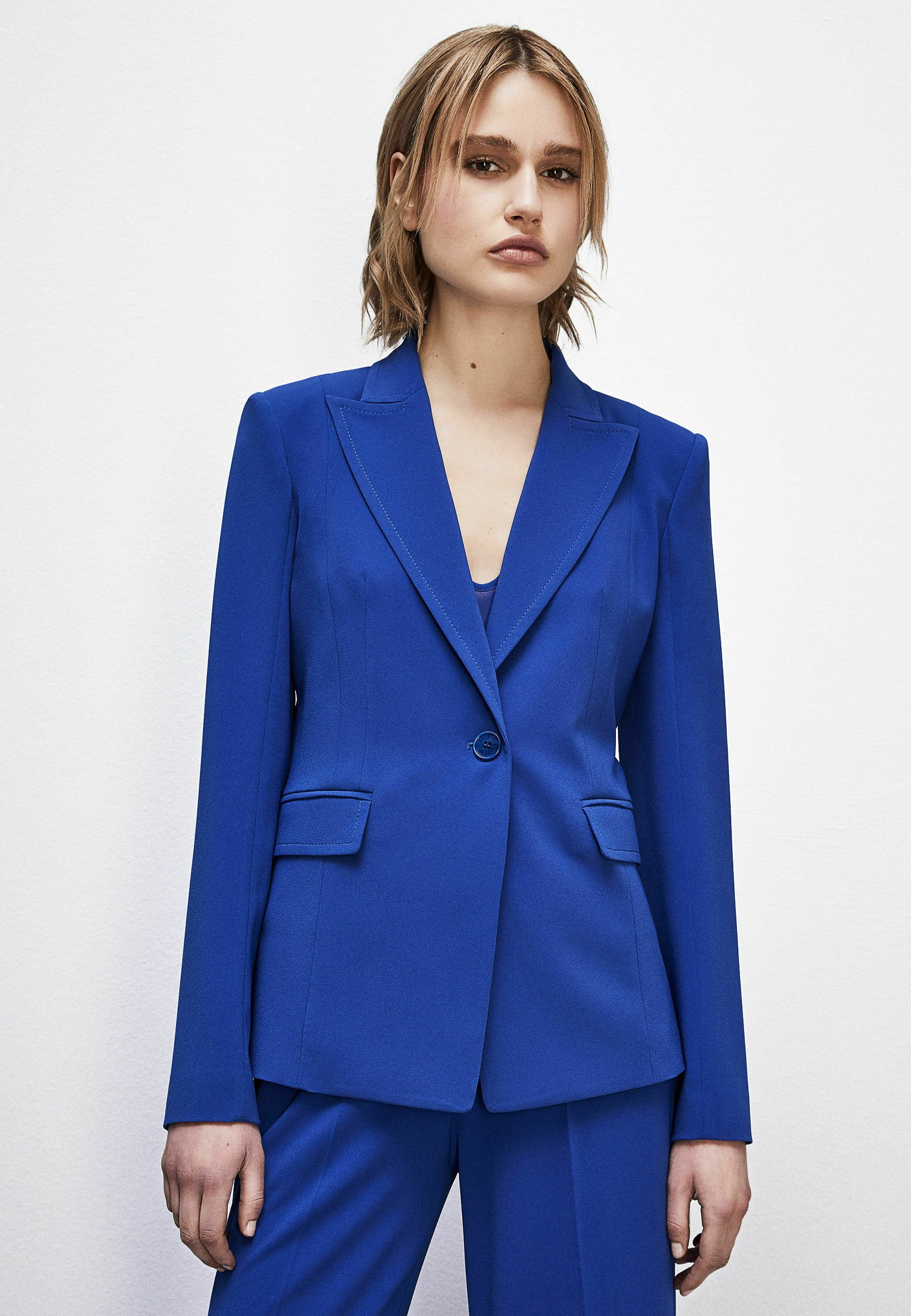 Patrizia Pepe GIACCA JACKET - Blazer - blue wave/blu