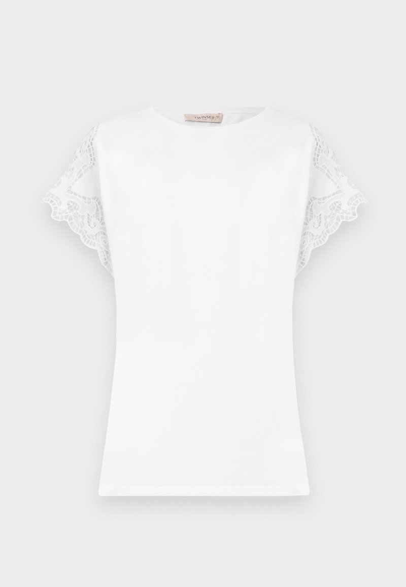 TWINSET T-shirt print wit TWINSET T-shirt print wit