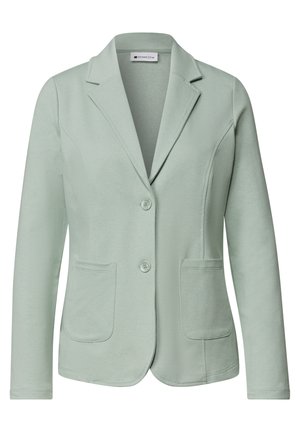 Street One, BASIC BLAZER IN UNIFARBE - Blazer - eucalyptus green mel.