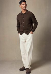Next BUTTON THROUGH - REGULAR FIT - Kardigan - brown