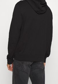 Armani Exchange Felpa con zip - black