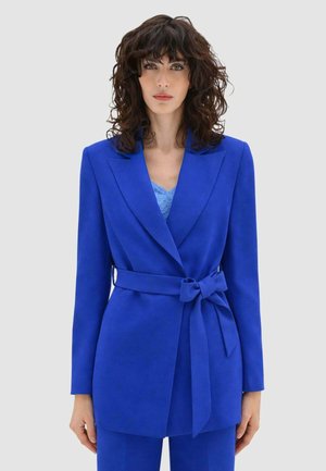 Cappotto corto - blu elettrico