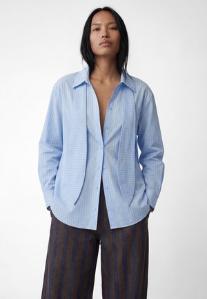 Koton, SCARF NECK - Chemisier - blue